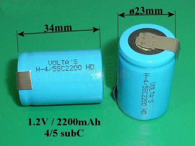 Accumulateur NI-MH 220SCHV