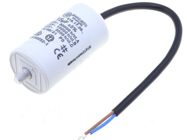 Condensateur démarrage moteur 15uF 475v 4-16-17-26-14