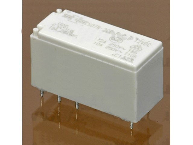 Relais 12V 507N-2CC-F-C-E-12VDC