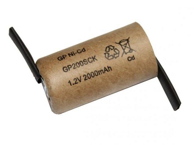 Accumulateur NI-CD ACCU-1-2-2000C