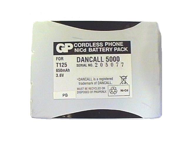 Accumulateur NI-CD ACCU-T125