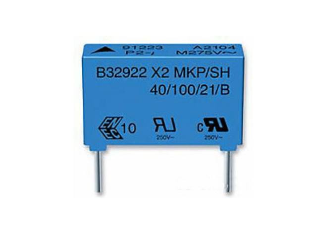 Condensateur 1uF 305V B32923C3105M000