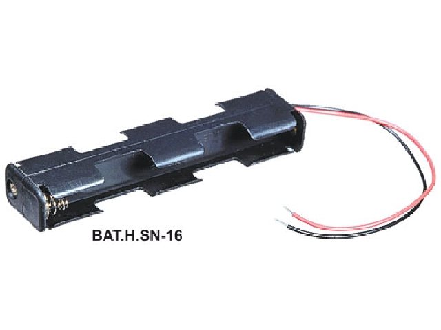 Coupleur de piles LR6 BAT-H-SN-16