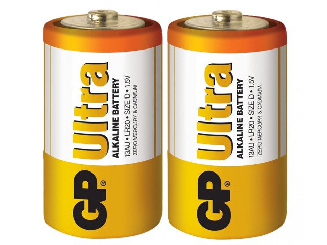 Piles 1.5V BAT-LR20-2-GP-U