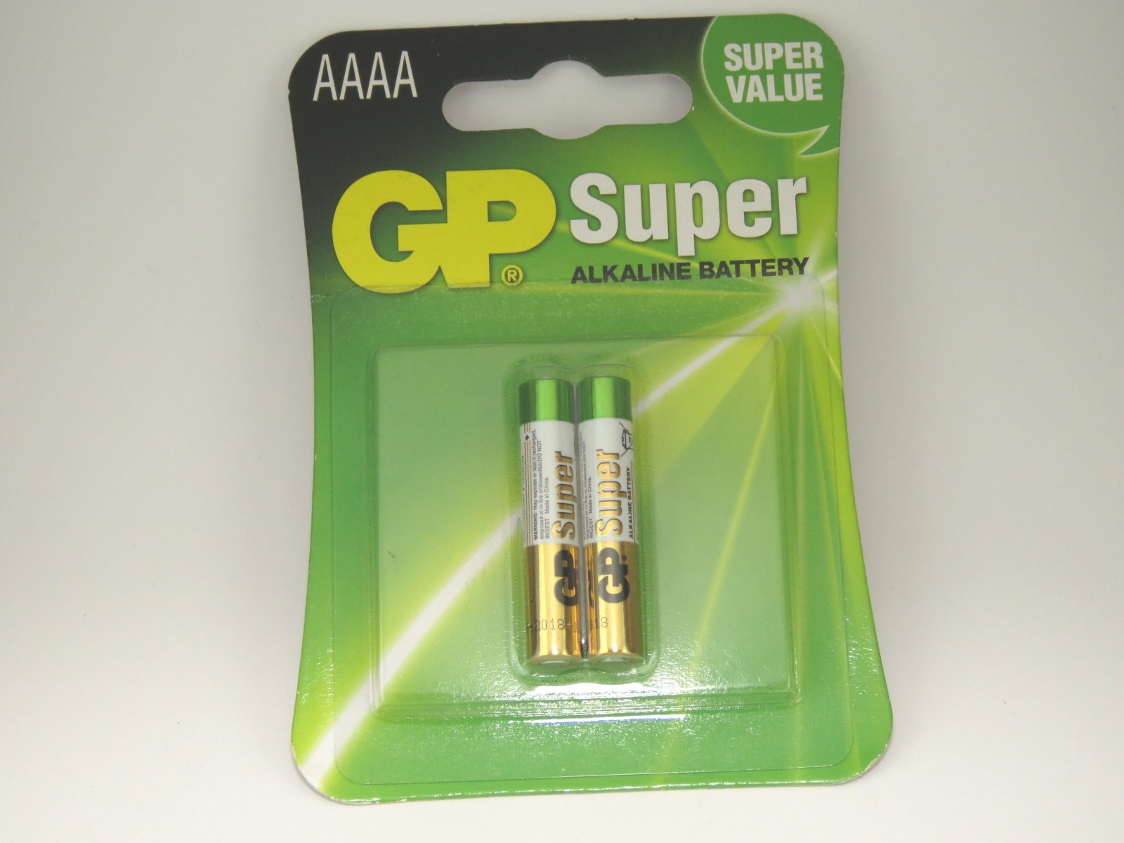Piles 1.5V BAT-LR61-2-GP