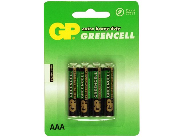 Piles 1.5V BAT-R3-4-GP-B