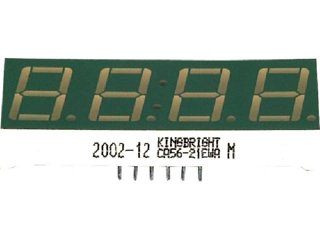 Afficheur LED 7 segments CA56-21SRWA
