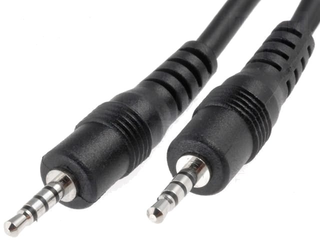 Câble Jack 2.5mm mâle 4 pôles CABLE-440-3-0