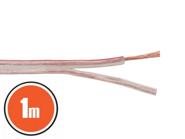 Câble hauts-parleurs 1mm2 CABLE-LSP1-00T