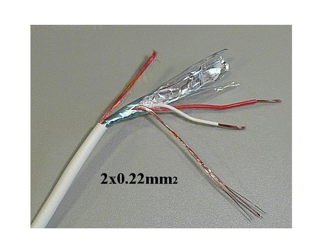 Câble 2 conducteurs pour alarme CABLE-S-02