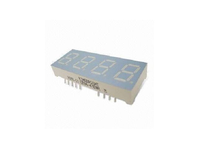 Afficheur LED 7 segments CC04-41SRWA