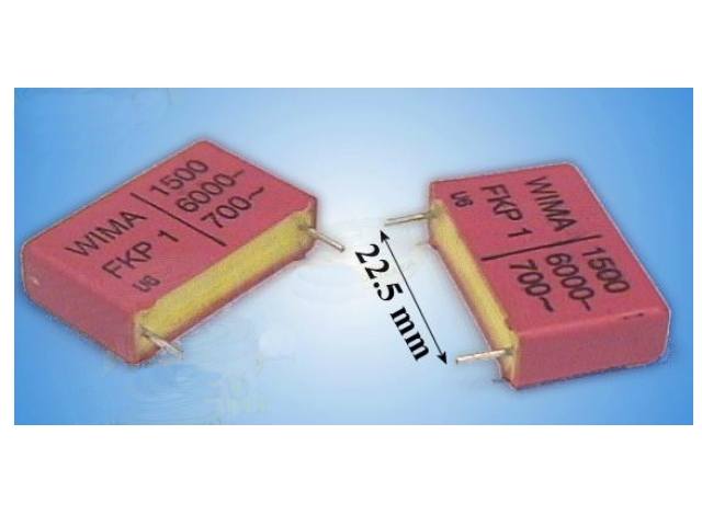 Condensateur 1.5nF 6000V CCAP1-5NF6000V-B