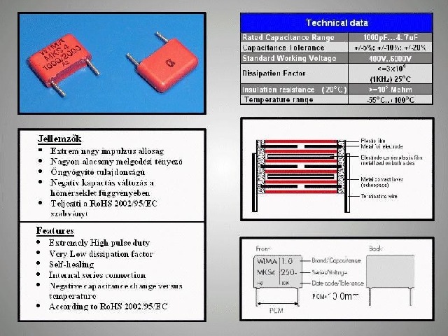 Condensateur 1nF 2000V CCAP1NF2000V