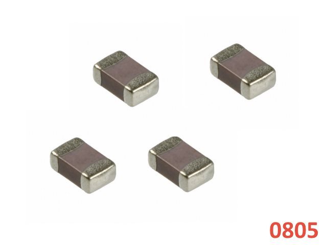 Condensateur CMS 1pF 50V SMD0805 CCAP1PF50VSMD