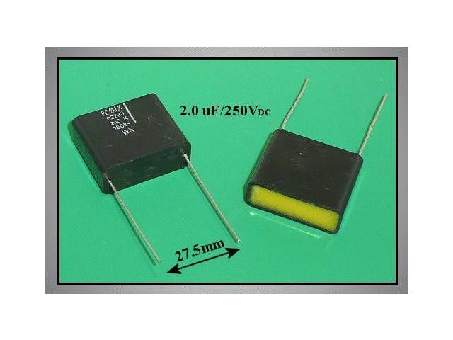 Condensateur 2uF 250V CCAP2UF250V