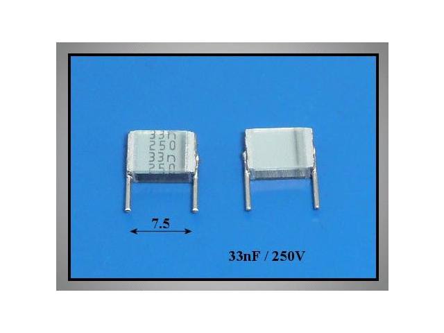 Condensateur 33nF 250V CCAP33NF250V