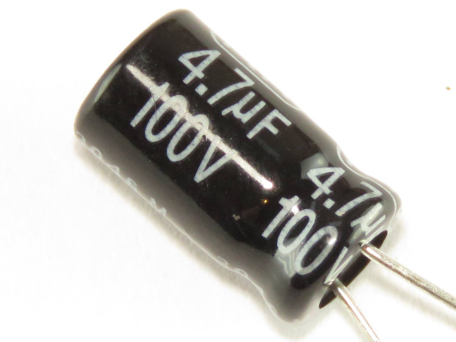 Condensateur non polarisé 4.7uF CCAP4-7UF100V
