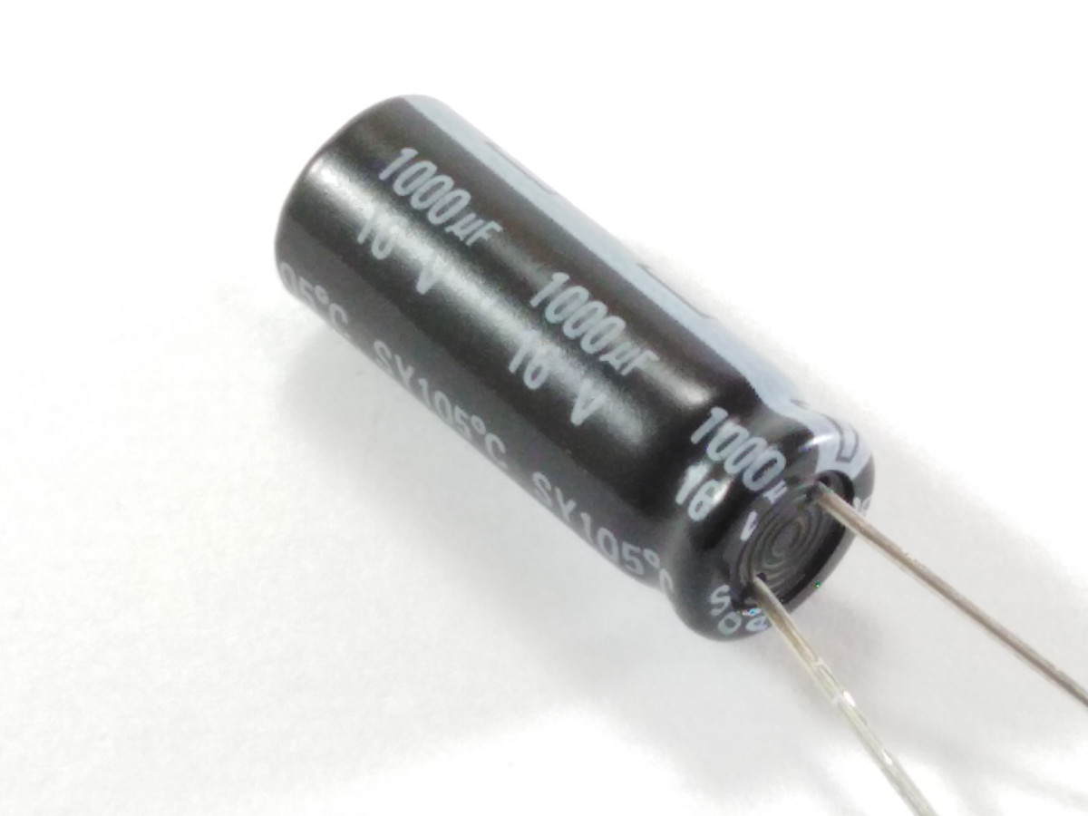 Condensateur chimique 1000uF 16V CEL1000UF16VESR-D