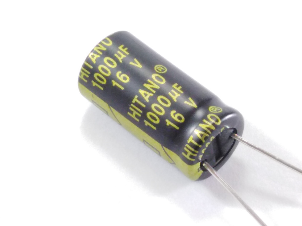 Condensateur chimique 1000uF 16V CEL1000UF16VESR