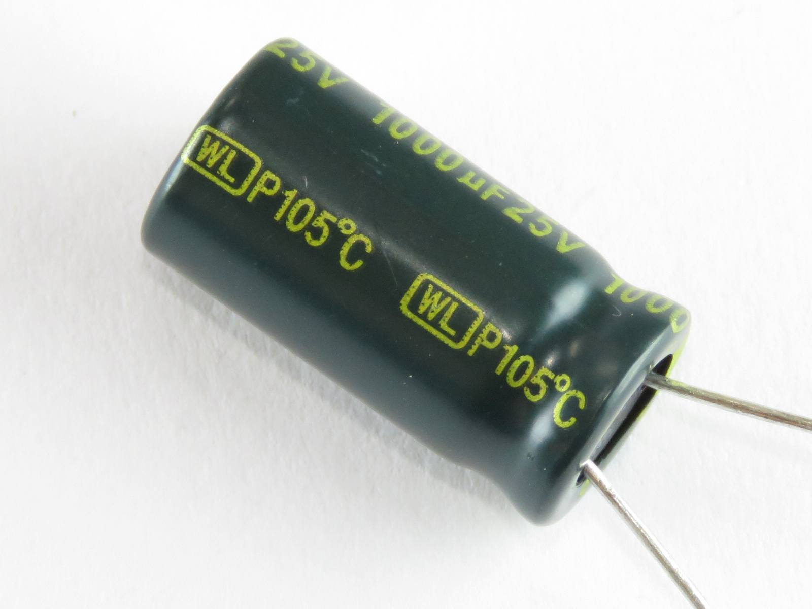 Condensateur chimique 1000uF 25V CEL1000UF25VESR-B (image 3/4)