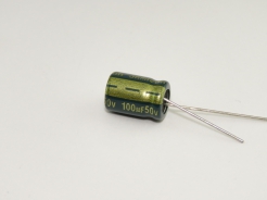 Condensateur chimique 100uF 50V CEL100UF50VESR (image 3/3)