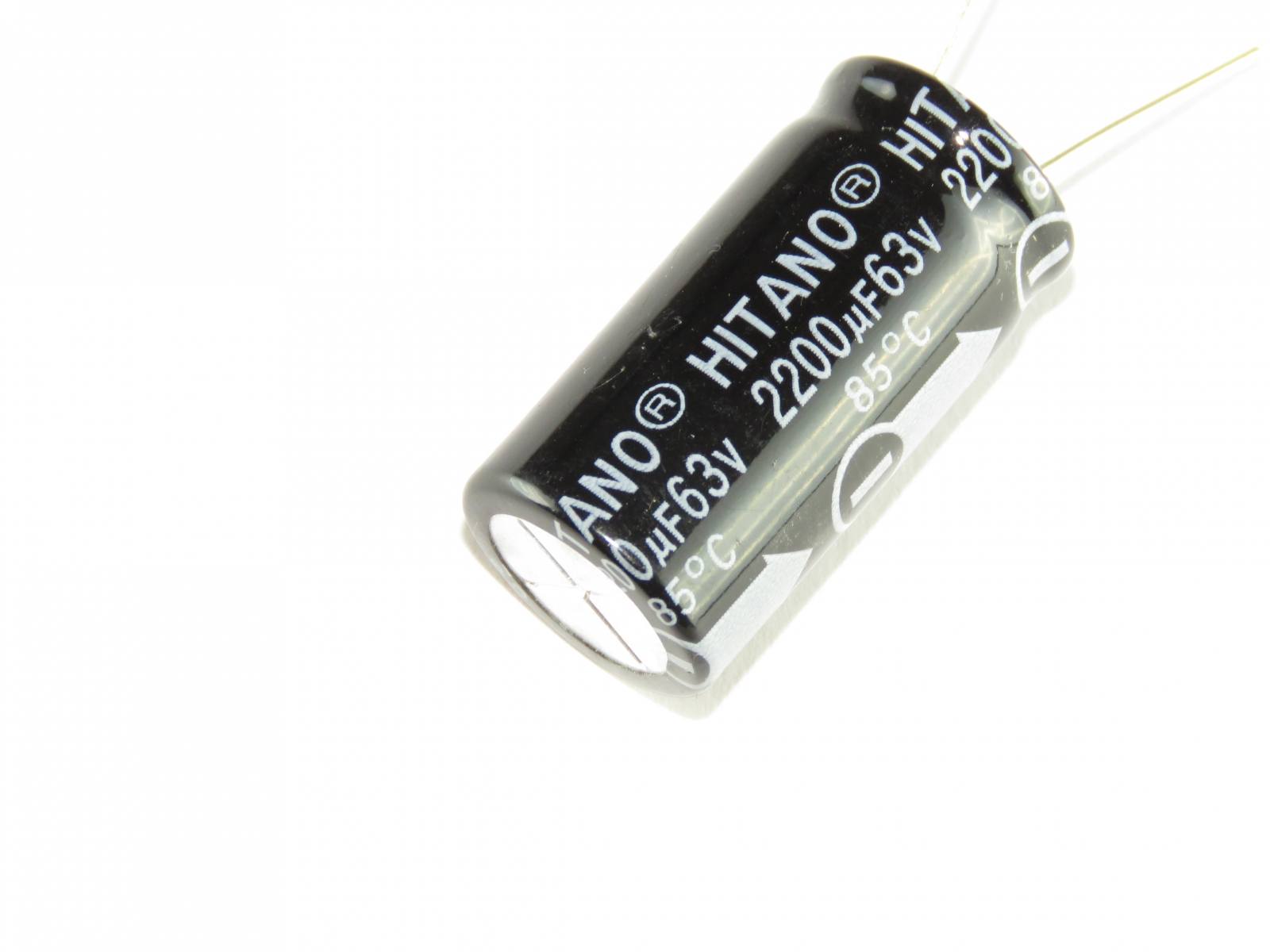 Condensateur chimique 2200uF 63V CEL2200UF63V-B (image 3/3)