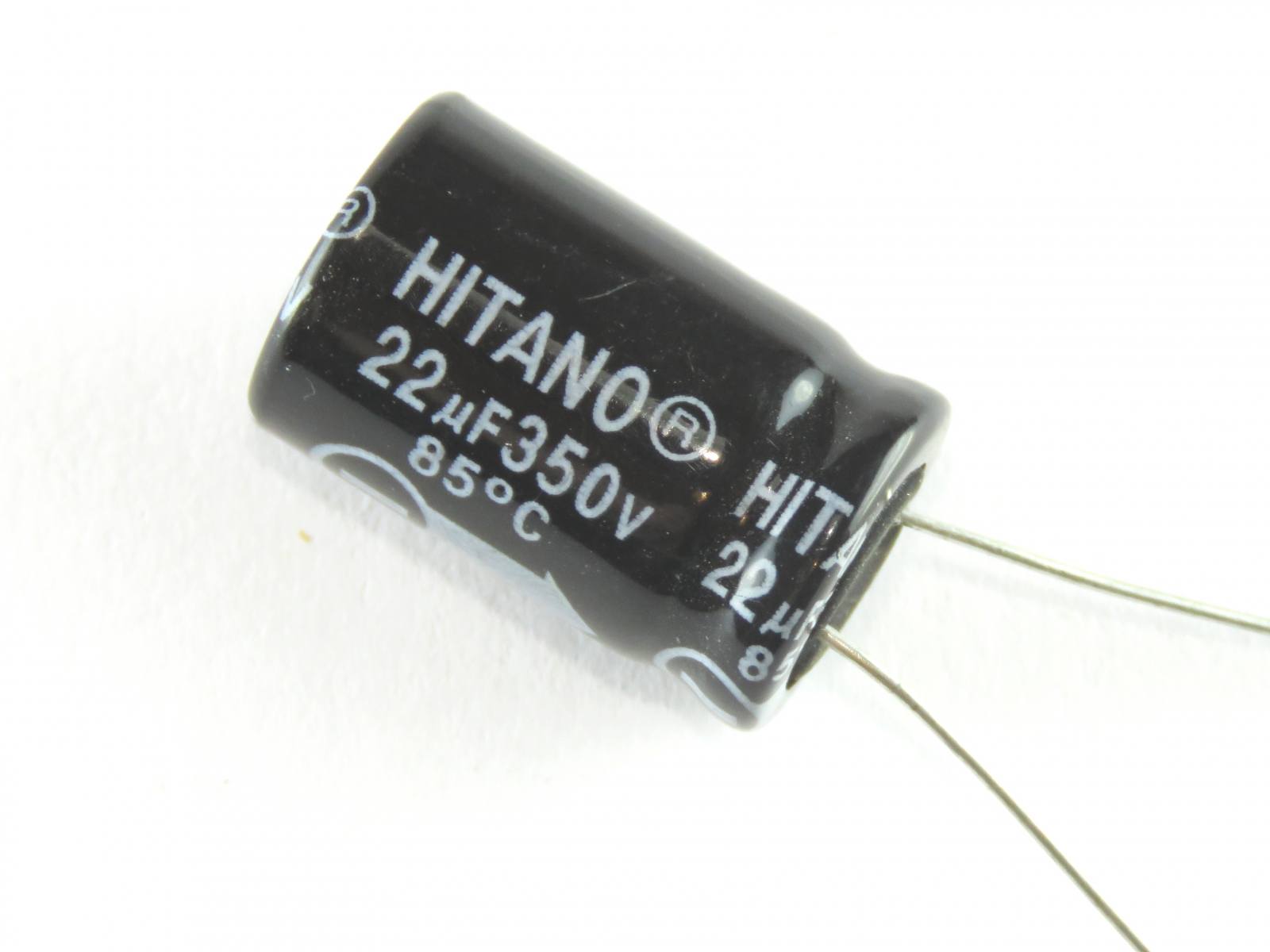 Condensateur chimique 22uF 350V CEL22UF350V