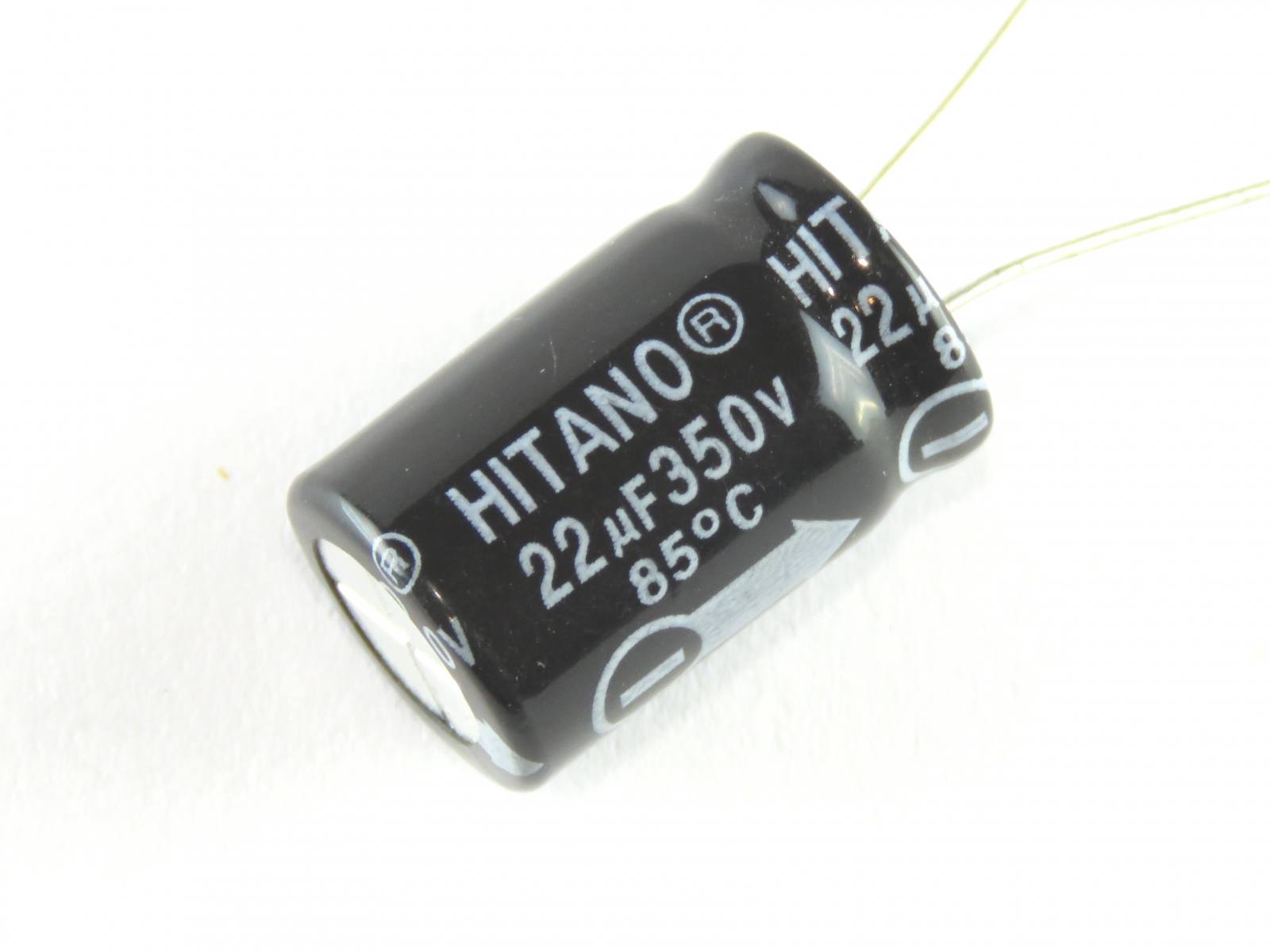 Condensateur chimique 22uF 350V CEL22UF350V (image 2/2)