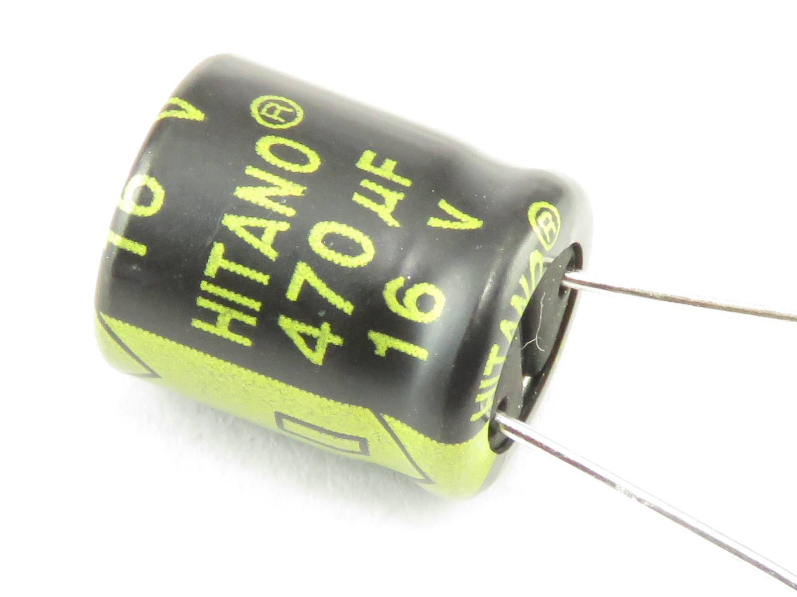 Condensateur chimique 470uF 16V CEL470UF16VESR