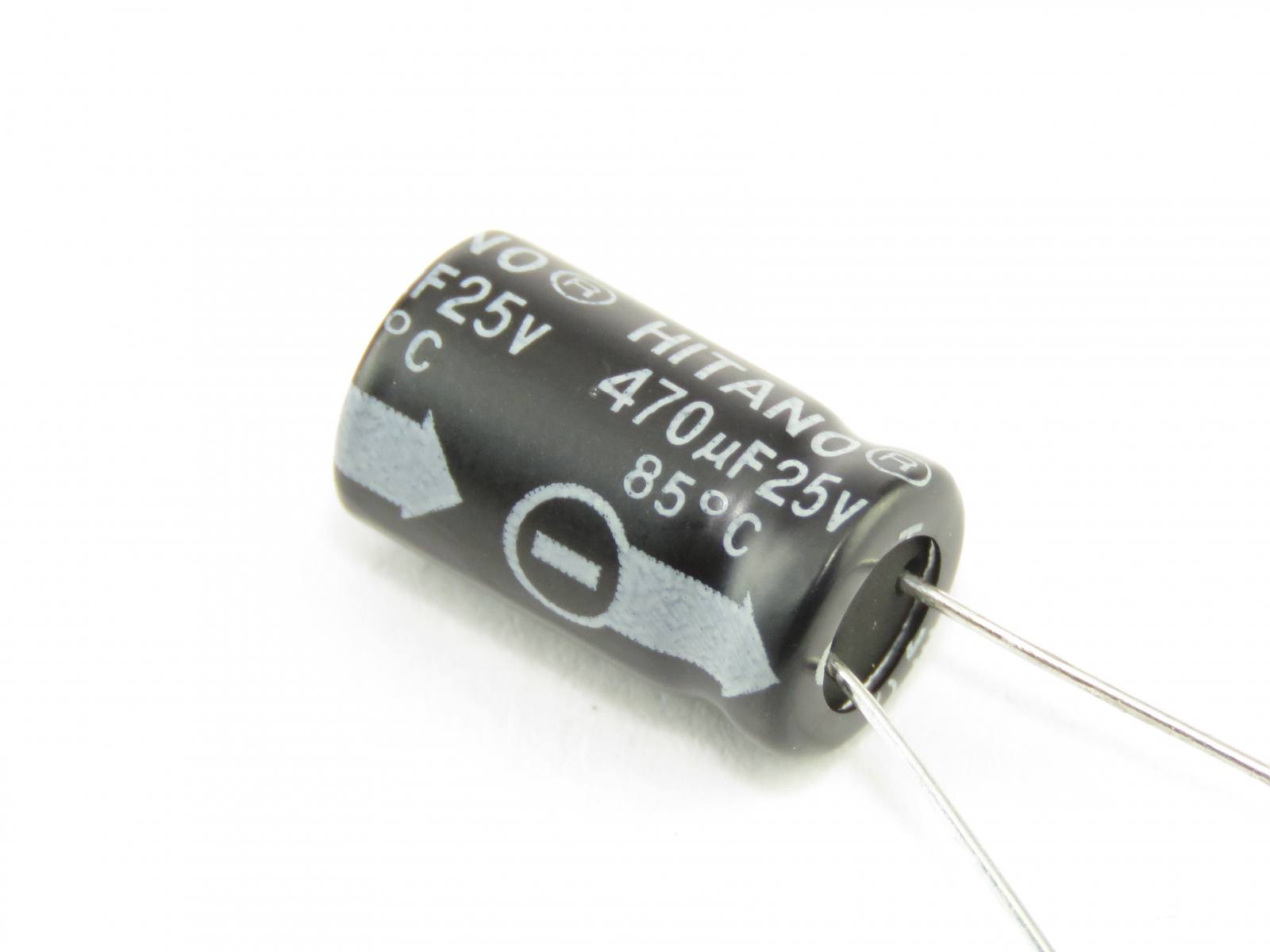 Condensateur chimique 470uF 25V CEL470UF25V-B