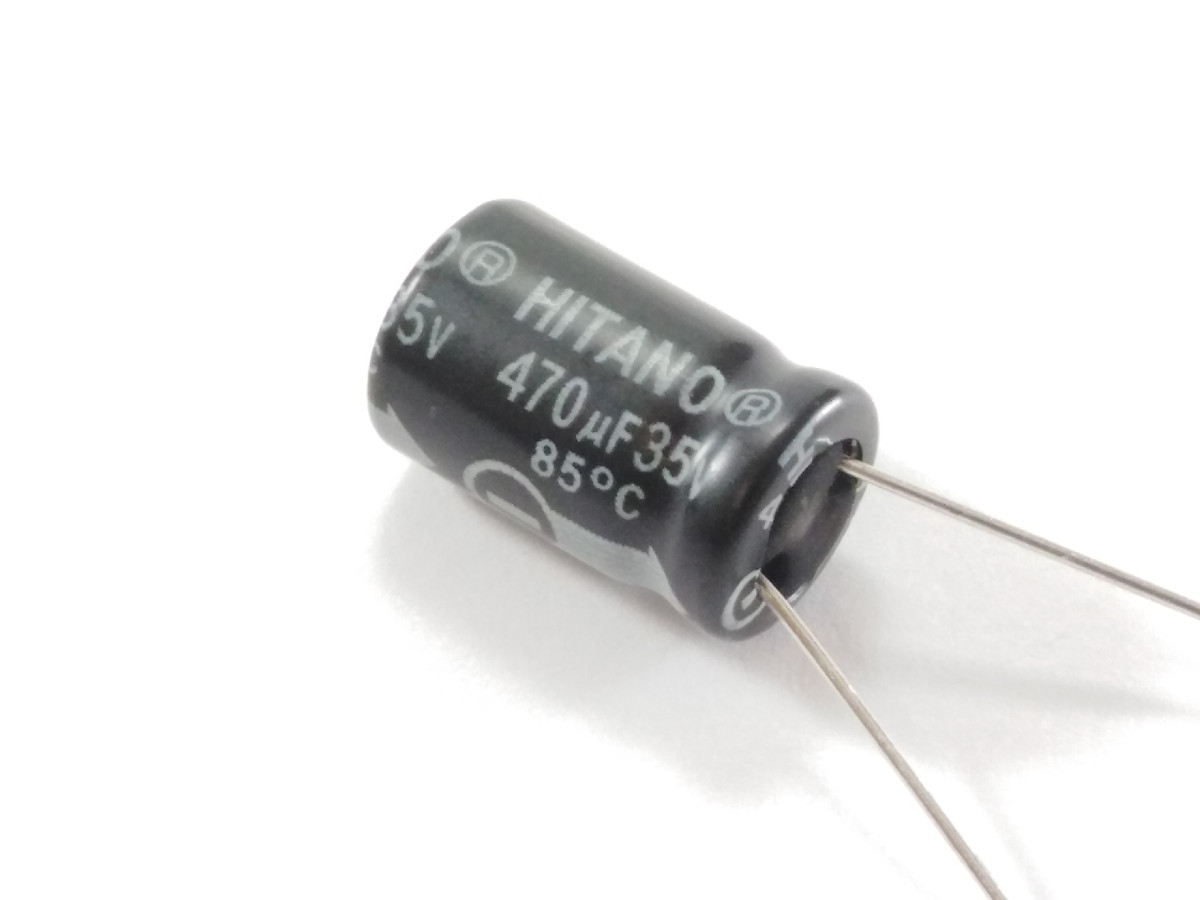 Condensateur chimique 470uF 35V CEL470UF35V