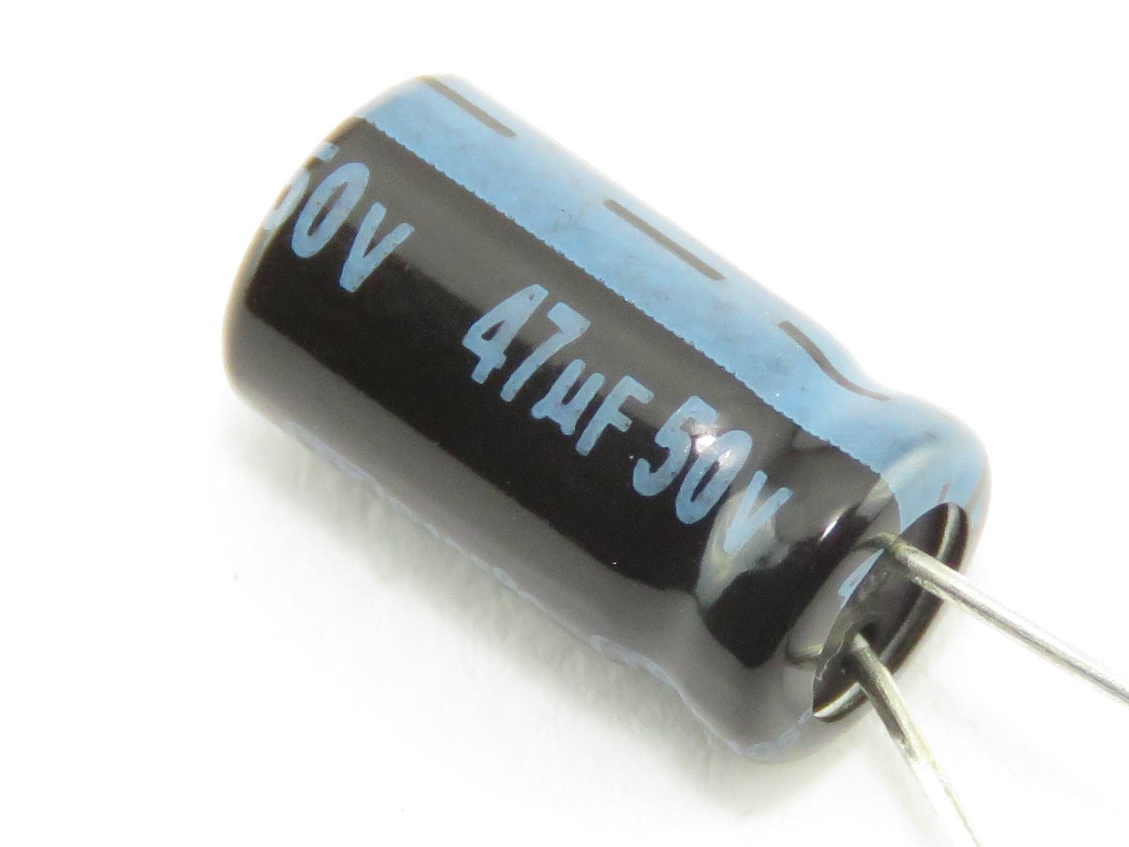 Condensateur chimique 47uF 50V CEL47UF50V-B