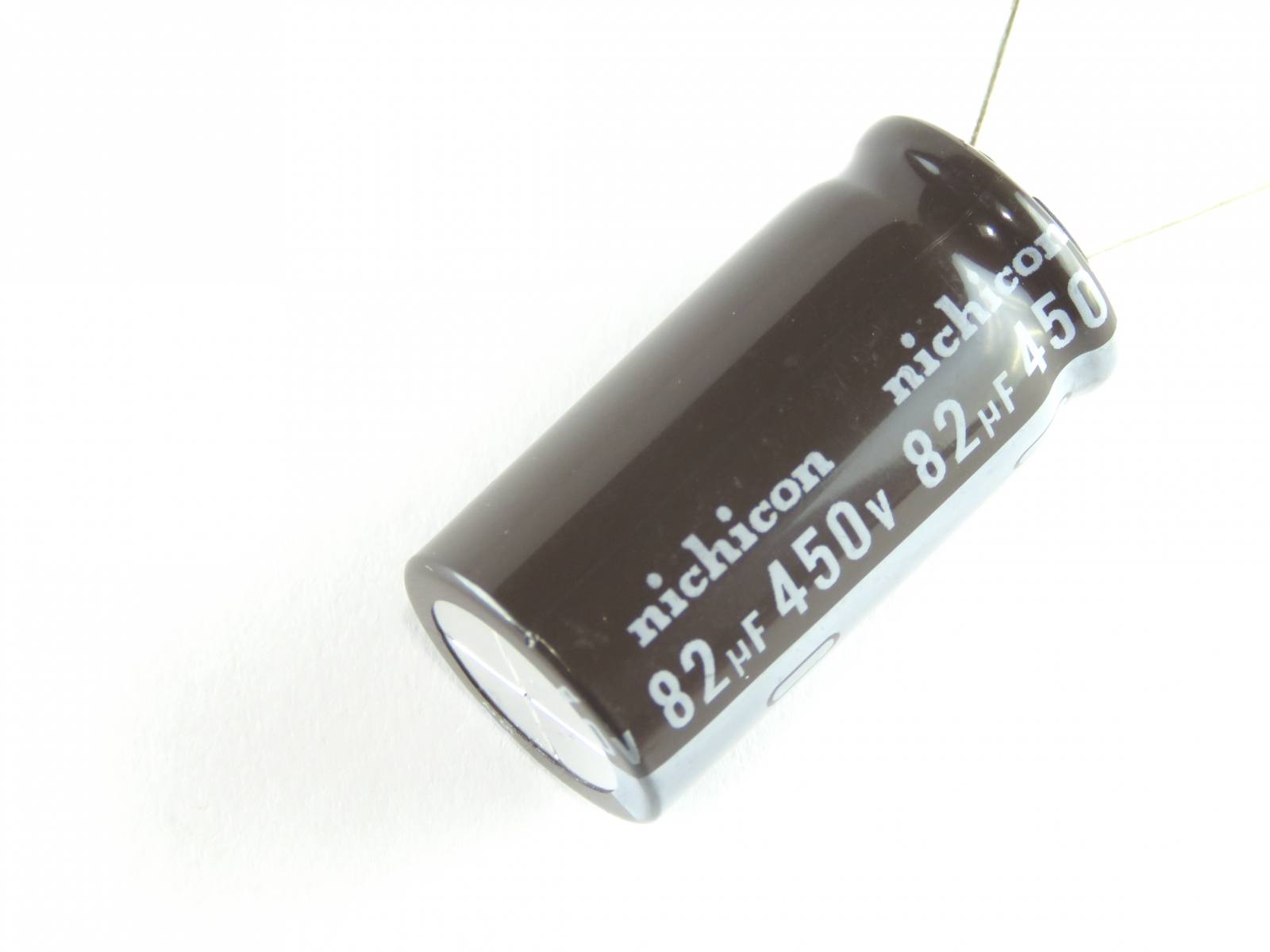 Condensateur chimique 82uF 450V CEL82UF450V (image 3/3)