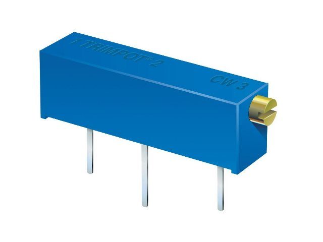 Résistance variable 1k Ohms CERM-1K-19A