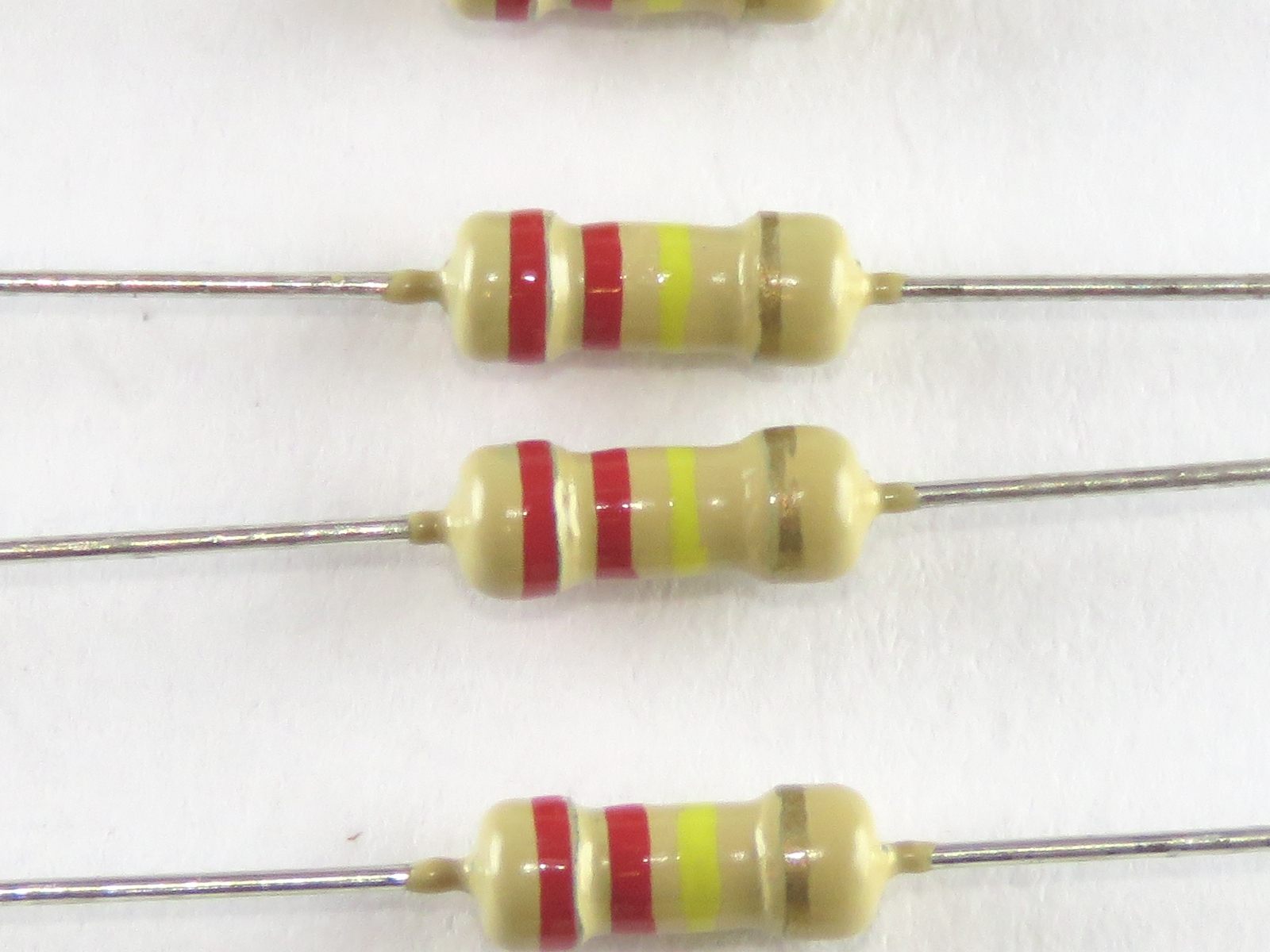 Résistance 220k Ohms 1/4W CFR1-4W-220K