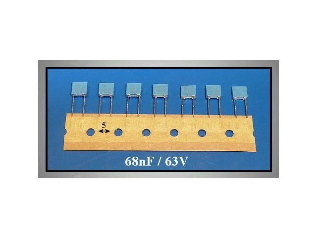 Condensateur 68nF 63V CMKT68NF63V