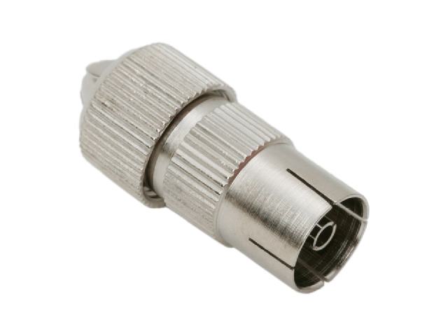 Connecteur antenne TV COAX-SOCKET-MET