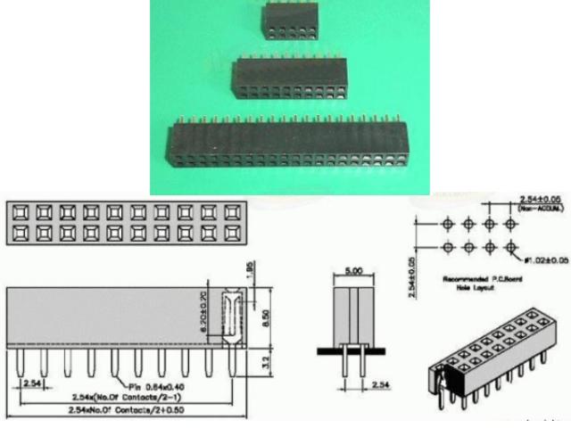 Connecteur 2.54mm CONN-11032-DA