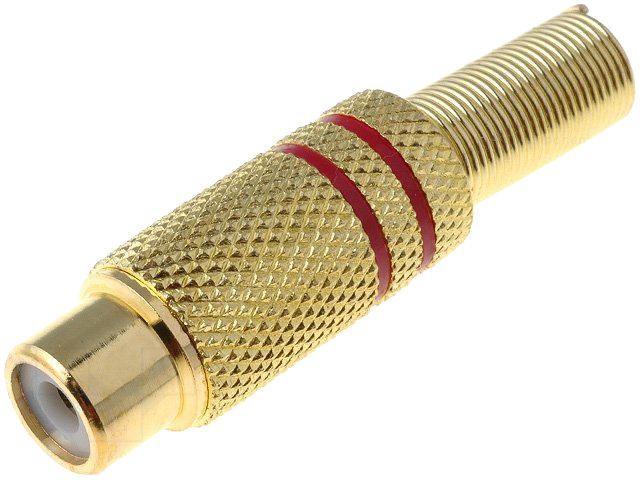 Connecteur audio RCA CONN-C108-R