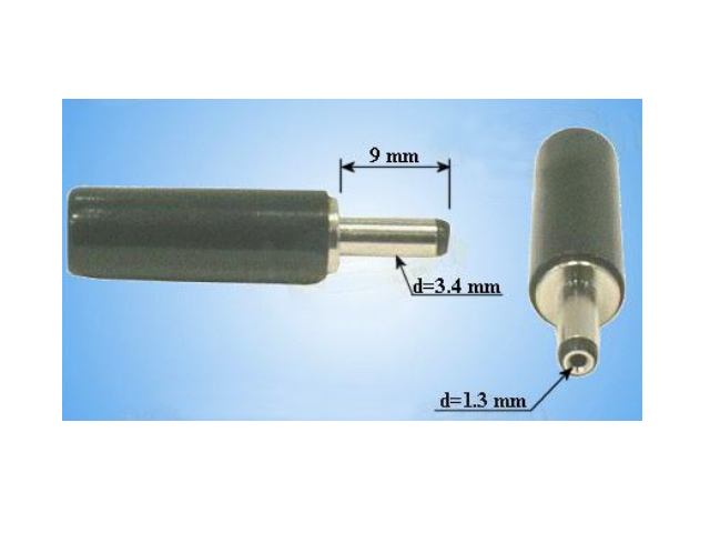 Fiche alimentation DC mâle CONN-P0034-13 (image 3/3)
