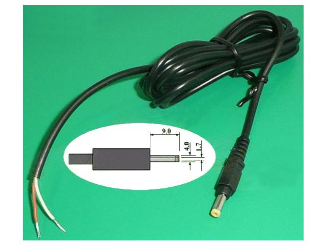 Fiche alimentation DC mâle CONN-P0040-17TK