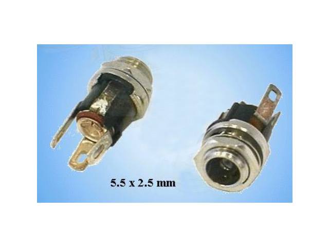 Embase alimentation DC femelle CONN-P008-2-5