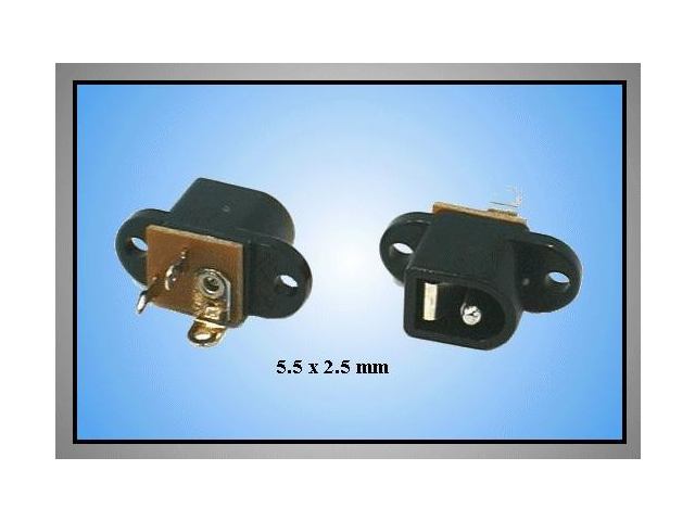 Embase alimentation DC femelle CONN-P009-2-5