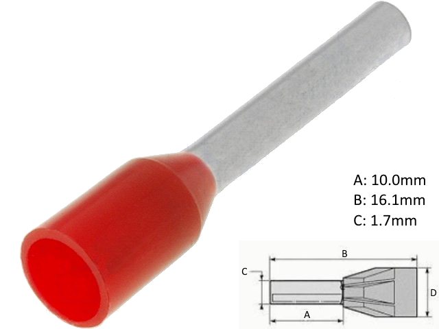 Embout de câblage CS-K0010010