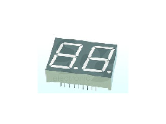 Afficheur LED 7 segments DA08-11SRWA