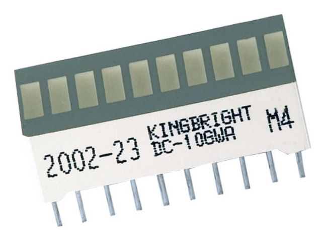 Bargraphe à LED DC-10GWA