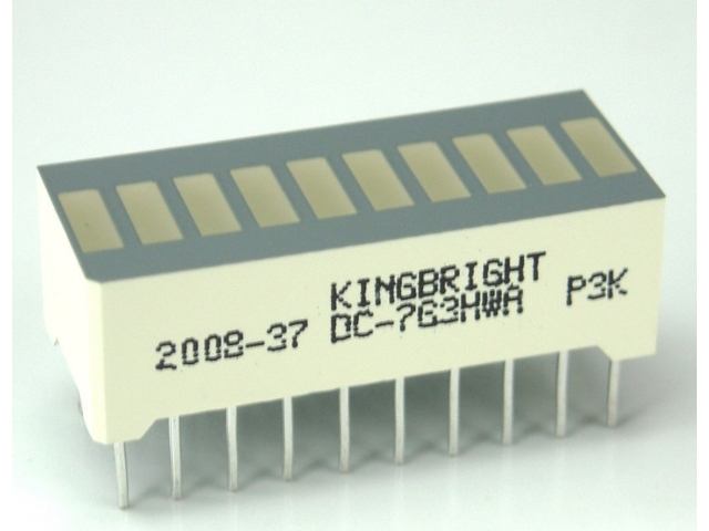 Bargraphe à LED DC-7G3HWA