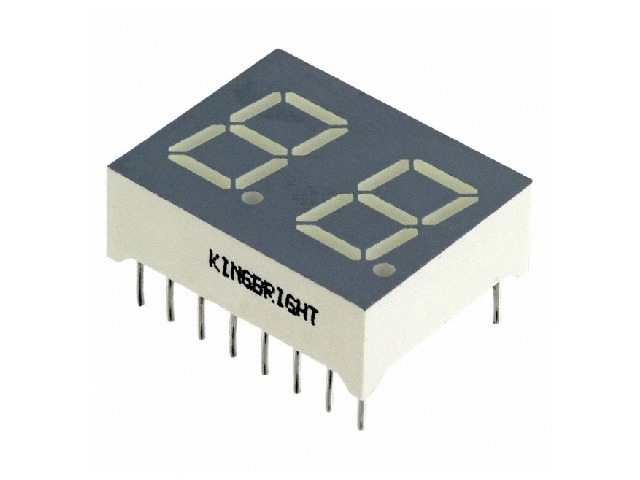 Afficheur LED 7 segments DC04-11EWA