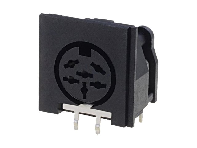 Embase DIN ronde DNC-206PCB