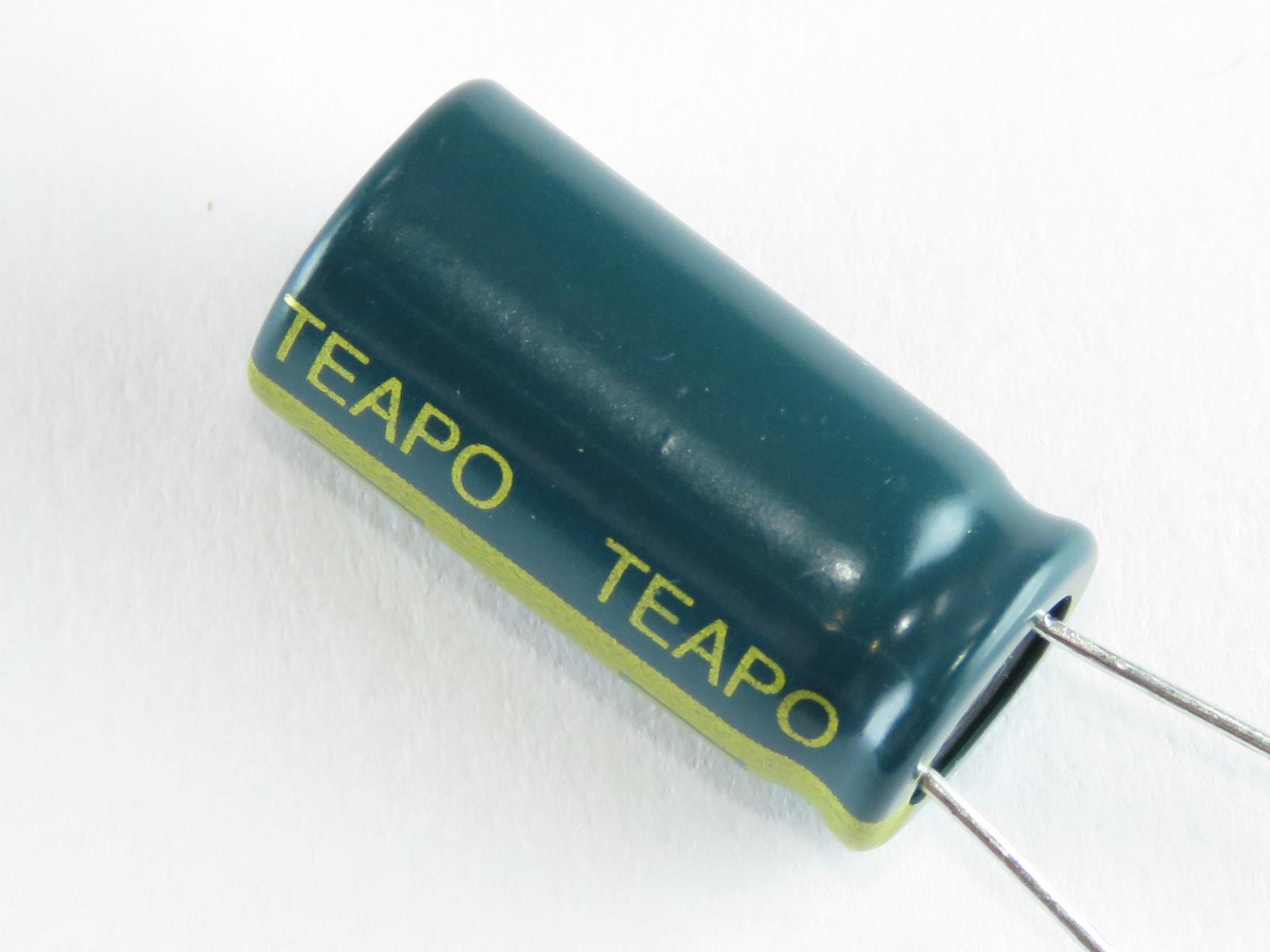 Condensateur chimique 1000uF 25V DSC108M025S1ACH20K (image 2/4)